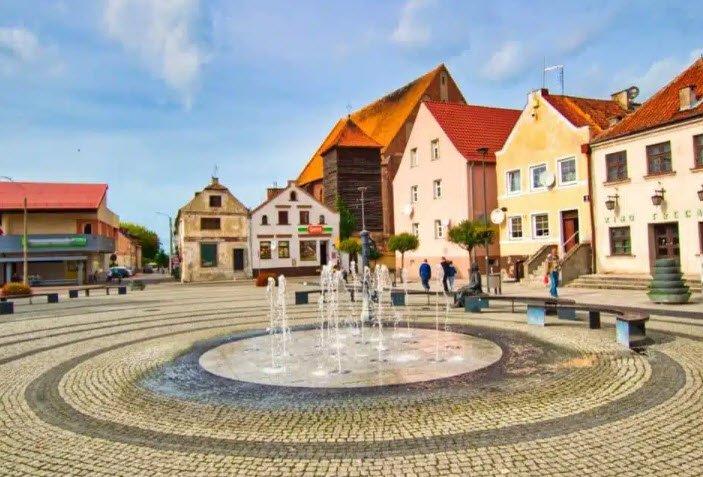Rynek we Fromborku, Frombork, Poland, Poland